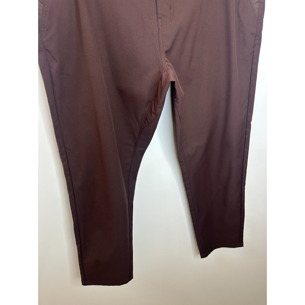 Jack Archer Jetsetter Tech Pant Slim Fit 35 x 28 Chocolate Brown Performance - Picture 4 of 10
